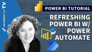 Using Power Automate to Refresh Data In Power BI [upl. by Hakilam]