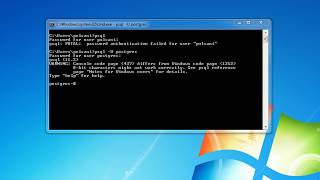 psql FATAL password authentication failed for user [upl. by Michi]