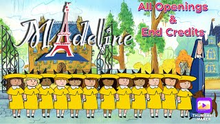 All Madeline Openings and Ending Credits [upl. by Perdita]