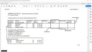 Computer Practice N5 Working With Spreadsheets  Excel  Mr B Ndlozi [upl. by Maressa]