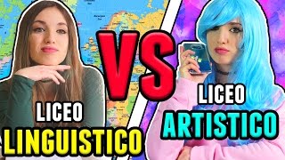 LICEO LINGUISTICO VS ARTISTICO [upl. by Ecyt7]