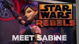 Meet Sabine the Explosive Artist  Star Wars Rebels [upl. by O'Gowan]