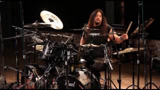 Gene Hoglan Plays Strapping Young Lad Track quotSkeksisquot From Genes Brand New DVD [upl. by Gentille]