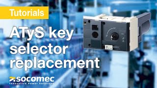 How to replace the mode selector of the ATyS transfer switch [upl. by Artemed802]