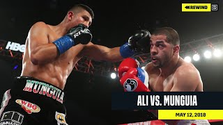 FULL FIGHT  Sadam Ali vs Jaime Munguia DAZN REWIND [upl. by Ardnauqal]