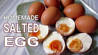 How to make Homemade Itlog Na Maalat I How to make Salted Eggs [upl. by Philpot208]