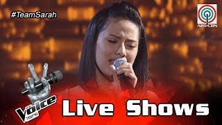 The Voice Teens Philippines Live Show Nisha Bedaña  All I Ask [upl. by Aehta]