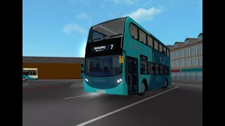 Apsley Bus Simulator  Routes 7 amp U2 Roblox [upl. by Dorej]