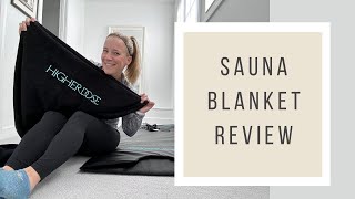 HigherDOSE Sauna Blanket Review [upl. by Nednal]