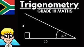 Trig Triangles Grade 10 [upl. by Schroer]