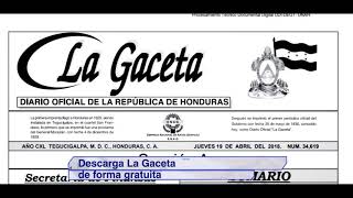 ¿Sabías que puedes descargar La Gaceta de forma gratuita [upl. by Nabatse694]