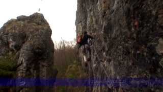 Höhenglücksteig Hersbrucker Schweiz  Klettersteigbegehung via ferrata [upl. by Aynam]