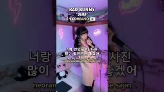 Bad Bunny ‘DtMF’ en COREANO 🇰🇷 [upl. by Ahsiekar]