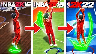 Using the BEST JUMPSHOT from EVERY NBA 2K 2K22 [upl. by Skye718]