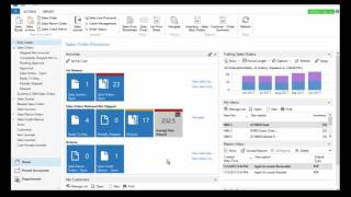 NAV 2016 Sales Order Processing [upl. by Addis46]