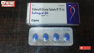 Sildenafil tablets review  usesside effectsdose  How sildenafil works [upl. by Kusin]