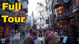 Diagon Alley Relaxing Walk Universal Studios Florida  Harry Potter World Full Walking Tour 2020 [upl. by Nnylhsa]