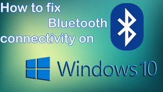 How to fix Bluetooth issues in Windows 10  Windows 10 Bluetooth not working [upl. by Nodaj147]