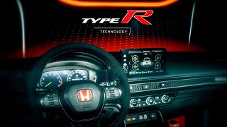 2023 Civic Type R Walkaround Technology [upl. by Yelloh943]