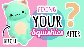 Squishy Makeover Fixing Your Squishies 14 [upl. by Lilak971]