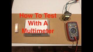 Test Doorbell Transformer With Multimeter [upl. by Meer438]