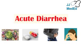 Acute Diarrhea  Approach to Causes Enterotoxic vs Invasive Watery vs Bloody Diarrhea [upl. by Mariande]