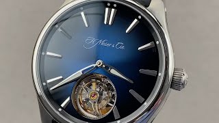 H Moser amp Cie Pioneer Tourbillon 38041201 H Moser amp Cie Watch Review [upl. by Powe]