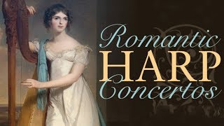 Romantic Harp Concertos  Handel MozartClassical Playlist [upl. by Piero]