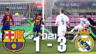 Barcelona vs Real Madrid 13 El Clasico La Liga 202021  MATCH REVIEW [upl. by Junna]