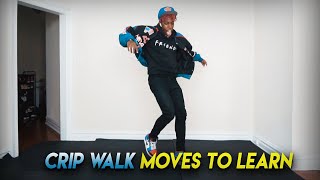 3 Crip Walk Moves You NEED to LEARN in 2021  Dance Tutorial [upl. by Airdnaxila]