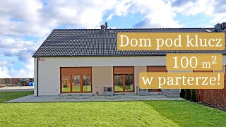 Dom dla rodziny 100 m2  Projekt domu parterowego  Wnętrze w stylu MODERN CLASSIC [upl. by Volkan]