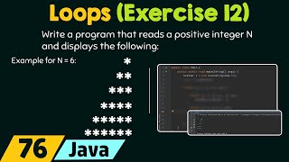 Loops in Java Exercise 12 [upl. by Olram286]