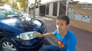 How to Clean Car Headlights in 1 minute for Free [upl. by Anitnerolf]