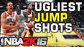 NBA 2K16 Ugliest Jump Shots [upl. by Wachter]