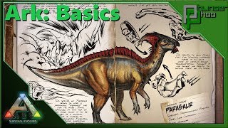 Ark Basic PARASAUR  EVERYTHING YOU NEED TO KNOW [upl. by Adamek]