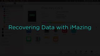 Recovering Data with iMazing [upl. by Juliann620]