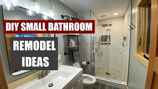 Bathroom Remodel Overview and Ideas Before amp After [upl. by Qifar]