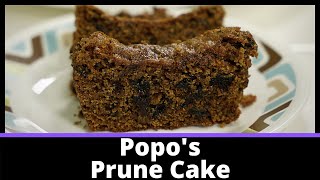 Prune Cake  Old Time Favorite  MOIST and DELICIOUS Recipe [upl. by O'Toole433]