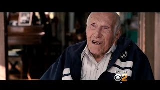 Louis Zamperini 1936 Olympian World War II POW Dies At 97 [upl. by Ikkim]