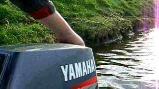 Yamaha 8hp outboard 2 stroke [upl. by Llewen]