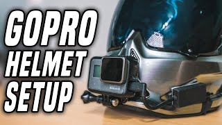 The BEST GoPro Helmet Mount Setup for EVERY Helmet  Plus GoPro settings [upl. by Inaliel]