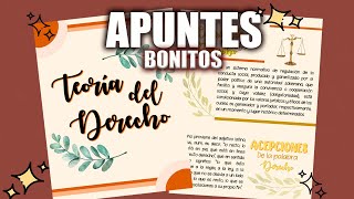 APUNTES BONITOS DIGITALES EN WORD PASO A PASO [upl. by Annahahs]