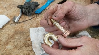 How to Rebuild a Coleman Single Mantle Lantern Part II Cleaning [upl. by Kensell184]