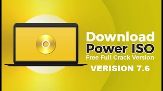 How To Download Power ISO v76 Full Crack [upl. by Ethelstan]