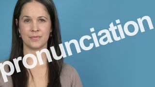 How to Pronounce PRONUNCIATION in American English [upl. by Hollington]