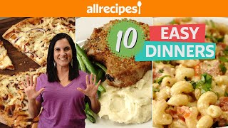 Ten Ingredient Dinners To Make At Home To Feed the Family  Allrecipes [upl. by Odrude]