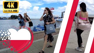 GDYNIA  Poland  HARBOUR  4K WALK UHD [upl. by Sioux]