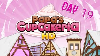 Papas Cupcakeria HD Day 19  iOSAndroid Gameplay [upl. by Dubenko536]