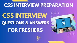 CSS Interview Questions and Answers for Freshers in Hindi  CSS Interview Preparation [upl. by Petula472]