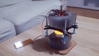 DIY Thermoelectric generator powered by a Candle PELTIER [upl. by Natiha]